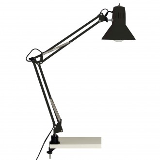 BRILLIANT 10802/06 | Hobby Brilliant sa navojem svjetiljka s prekidačem elementi koji se mogu okretati 1x E27 crno