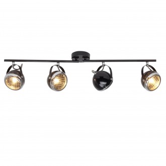 BRILLIANT 14932/06 | Rider-BRI Brilliant stropne svjetiljke svjetiljka elementi koji se mogu okretati 4x G9 crno, krom