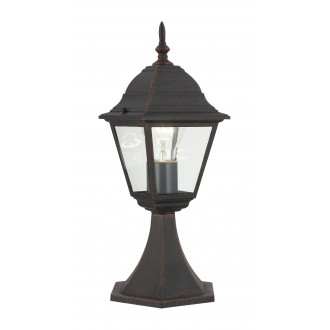 BRILLIANT 44284/55 | NewportB Brilliant podna svjetiljka 41cm 1x E27 IP23 rdža smeđe