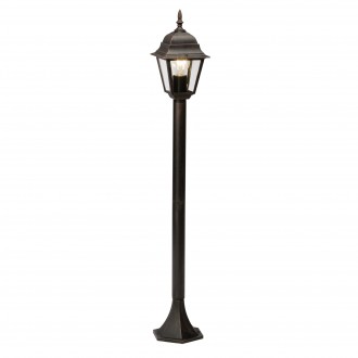 BRILLIANT 44285/55 | NewportB Brilliant podna svjetiljka 102cm 1x E27 IP23 rdža smeđe