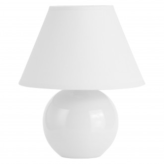 BRILLIANT 61047/05 | PrimoB Brilliant stolna svjetiljka 23cm sa prekidačem na kablu 1x E14 bijelo
