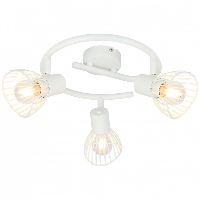 BRILLIANT 71933/05 | Elhi Brilliant stropne svjetiljke svjetiljka elementi koji se mogu okretati 3x E14 bijelo