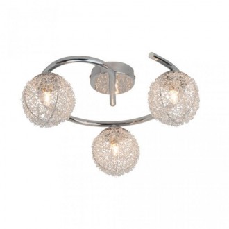 BRILLIANT 80533/15 | Belis Brilliant stropne svjetiljke svjetiljka 3x G9 krom, aluminij