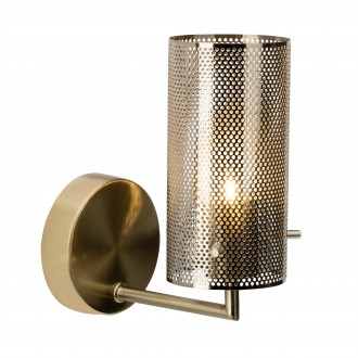 BRILLIANT 90060/18 | Gracian Brilliant zidna svjetiljka 1x G9 brušeno zlato
