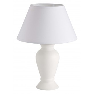 BRILLIANT 92724/05 | DonnaB Brilliant stolna svjetiljka 32cm sa prekidačem na kablu 1x E14 bijelo