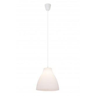 BRILLIANT 93428A05 | Bizen Brilliant visilice svjetiljka s mogućnošću skraćivanja kabla 1x E27 bijelo