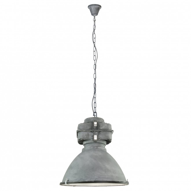 BRILLIANT 93444/70 | Anouk Brilliant visilice svjetiljka 1x E27 sivo