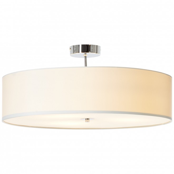 BRILLIANT 93522/05 | Andria Brilliant stropne svjetiljke svjetiljka 3x E27 bijelo, krom