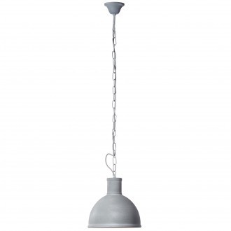 BRILLIANT 93617/70 | Bente Brilliant visilice svjetiljka 1x E27 sivo