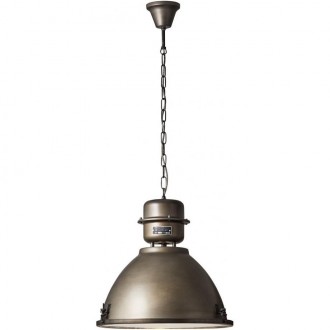 BRILLIANT 93758/46 | Kiki Brilliant visilice svjetiljka 1x E27 galvanizirana metalna površina