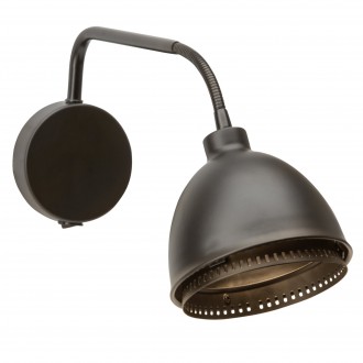 BRILLIANT 94385/76 | Skirt Brilliant zidna svjetiljka s prekidačem elementi koji se mogu okretati 1x G9 crno