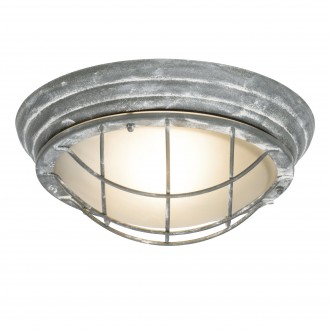 BRILLIANT 96301/70 | Olena Brilliant zidna, stropne svjetiljke svjetiljka 1x E27 IP44 beton