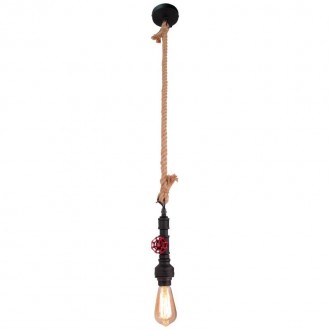 BRILLIANT 96971/06 | Torchlamp Brilliant visilice svjetiljka 1x E27 crno, crveno