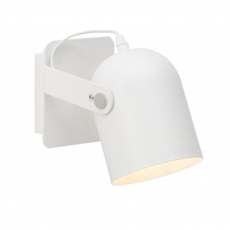 BRILLIANT 98982/05 | Yan Brilliant zidna svjetiljka s prekidačem elementi koji se mogu okretati 1x E27 bijelo