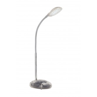 BRILLIANT G92927/00 | Timmi Brilliant stolna svjetiljka 32cm s prekidačem elementi koji se mogu okretati 1x LED 100lm 6000K prozirna