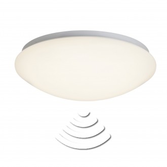 BRILLIANT G94306/05 | Fakir Brilliant stropne svjetiljke svjetiljka 1x LED 1225lm 3000K IP44 bijelo