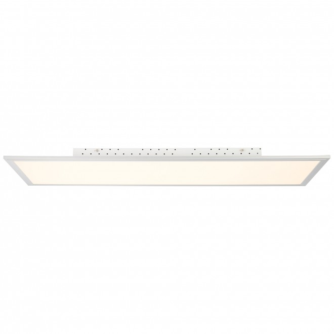 BRILLIANT G94397/05 | FlatB Brilliant stropne svjetiljke svjetiljka daljinski upravljač jačina svjetlosti se može podešavati 1x LED 5000lm 2700 <-> 6200K aluminij, bijelo