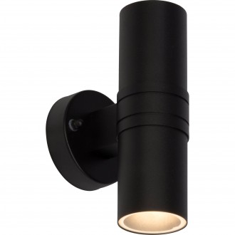 BRILLIANT G96230/06 | Hanni Brilliant zidna svjetiljka 2x GU10 500lm 3000K IP44 crno