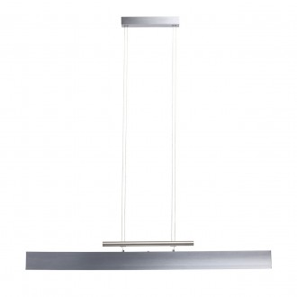 DE MARKT 675013703 | Ralf De Markt visilice svjetiljka balansna - ravnotežna, sa visinskim podešavanjem, jačina svjetlosti se može podešavati 1x LED 3360lm + 2x LED 4000K krom, opal