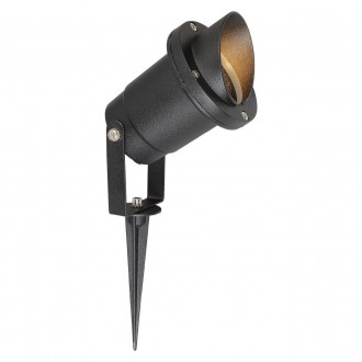 DE MARKT 808040401 | Titan-MW De Markt ubodne svjetiljke svjetiljka 1x GU10 430lm IP65 crno, prozirno