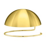 EGLO 43808 | Castanuelo Eglo stolna svjetiljka 57,5cm sa prekidačem na kablu 1x E27 crno, zlatno
