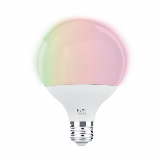 EGLO 12254 | E27 13W -> 88W Eglo velika kugla G95 LED izvori svjetlosti RGB-TW smart rasvjeta 1300lm 2700 <-> 6500K zvučno upravljanje, jačina svjetlosti se može podešavati, sa podešavanjem temperature boje, promjenjive boje, može se upravljati d