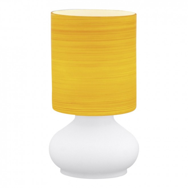EGLO 13956 | Leonor Eglo stolna svjetiljka sa prekidačem na kablu 1x E27 narančasto