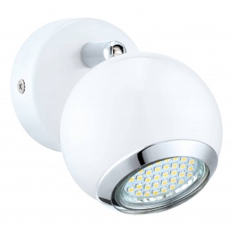 EGLO 31001 | Bimeda Eglo spot svjetiljka elementi koji se mogu okretati 1x GU10 240lm 3000K bijelo, krom