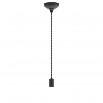 EGLO 32536 | Yorth Eglo visilice svjetiljka 1x E27 crno