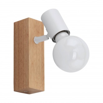 EGLO 33168 | Townshend-3 Eglo spot svjetiljka elementi koji se mogu okretati 1x E27 smeđe, bijelo