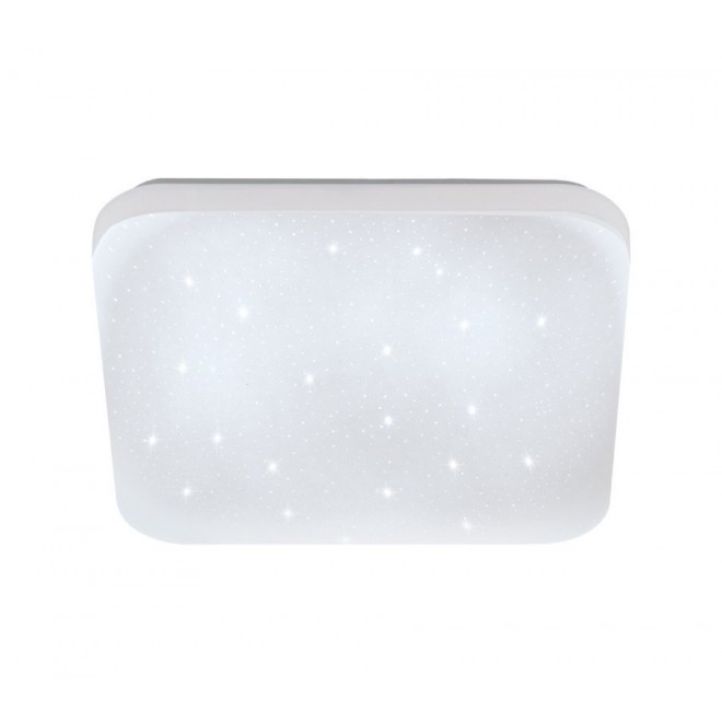 EGLO 33597 | Frania-S Eglo zidna, stropne svjetiljke svjetiljka četvrtast 1x LED 900lm 4000K bijelo, učinak kristala
