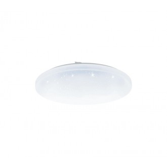 EGLO 33606 | Frania-S Eglo zidna, stropne svjetiljke svjetiljka okrugli 1x LED 3900lm 4000K bijelo, učinak kristala