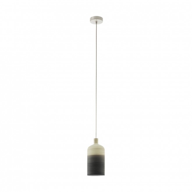 EGLO 39751 | Azbarren Eglo visilice svjetiljka 1x E27 bež, sivo