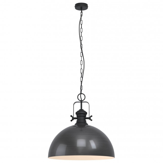 EGLO 43215 | Combwich Eglo visilice svjetiljka 1x E27 crno, krem