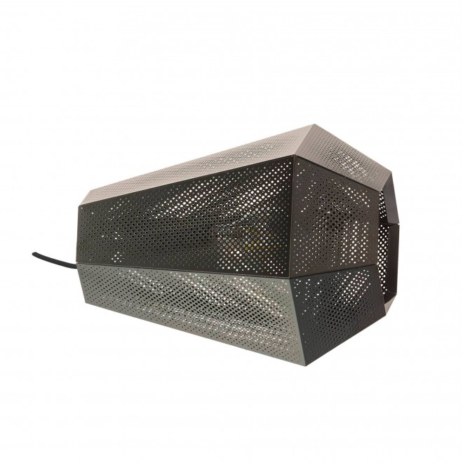 EGLO 43225 | Chiavica Eglo stolna svjetiljka 20,5cm sa prekidačem na kablu 1x E27 crno nikel