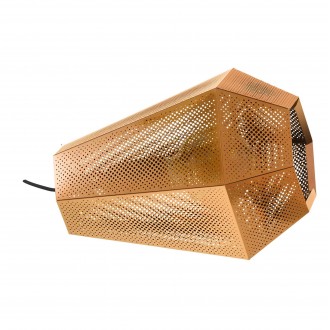 EGLO 43229 | Chiavica Eglo stolna svjetiljka 20,5cm sa prekidačem na kablu 1x E27 mesing