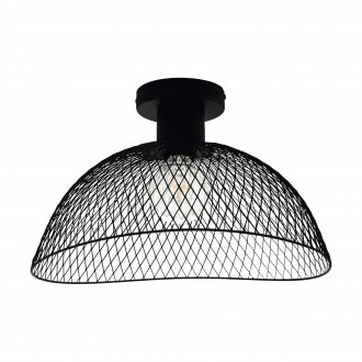 EGLO 43303 | Pompeya Eglo stropne svjetiljke svjetiljka 1x E27 crno