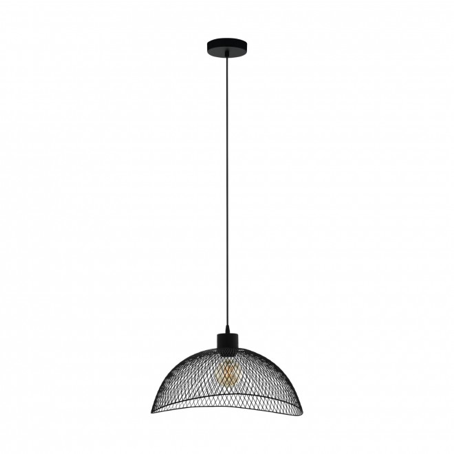EGLO 43304 | Pompeya Eglo visilice svjetiljka 1x E27 crno