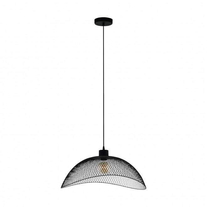 EGLO 43305 | Pompeya Eglo visilice svjetiljka 1x E27 crno