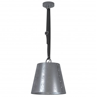 EGLO 43405 | Chertsey Eglo visilice svjetiljka 1x E27 crno, cink