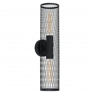 EGLO 43535 | Redcliffe Eglo zidna, stropne svjetiljke svjetiljka 2x E27 crno