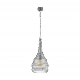 EGLO 49128 | Colten Eglo visilice svjetiljka 1x E27 srebrno