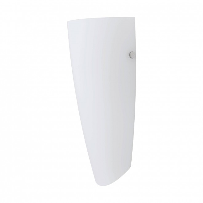 EGLO 83119 | Nemo Eglo zidna svjetiljka 1x E27 poniklano mat, bijelo, opal mat