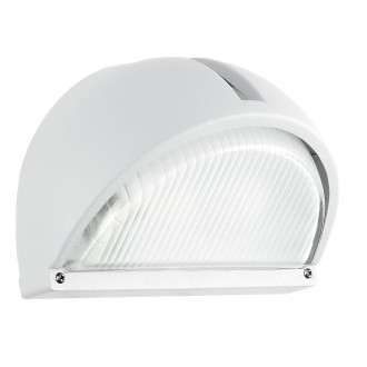 EGLO 89768 | Onja Eglo zidna svjetiljka 1x E27 IP44 bijelo, prozirna