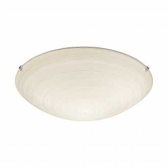 EGLO 90015 | Malva Eglo zidna, stropne svjetiljke svjetiljka okrugli 1x E27 bež, opal