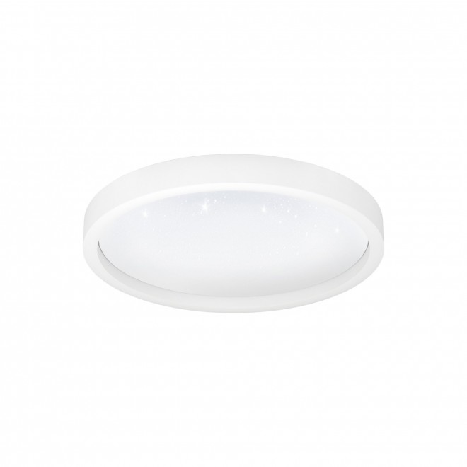EGLO 900408 | EGLO-Connect-Z-Montemorelos Eglo stropne svjetiljke smart rasvjeta okrugli zvučno upravljanje, jačina svjetlosti se može podešavati, sa podešavanjem temperature boje, promjenjive boje, može se upravljati daljinskim upravljačem 1x LED 2150lm 