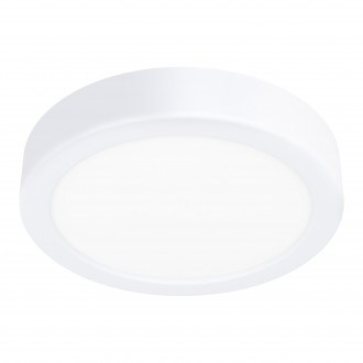 EGLO 900582 | Fueva-5 Eglo zidna, stropne svjetiljke LED panel okrugli jačina svjetlosti se može podešavati 1x LED 1350lm 3000K bijelo, opal