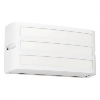 EGLO 900809 | Camarda Eglo zidna svjetiljka 1x E27 IP54 bijelo