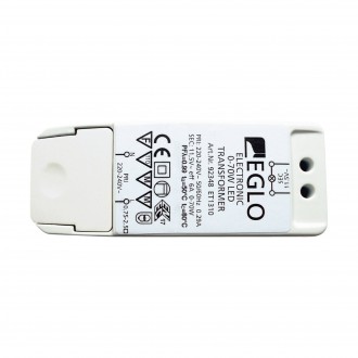 EGLO 92348 | Eglo LED napojna jedinica 11,5V 0-70W 6A pravotkutnik podesivo bijelo