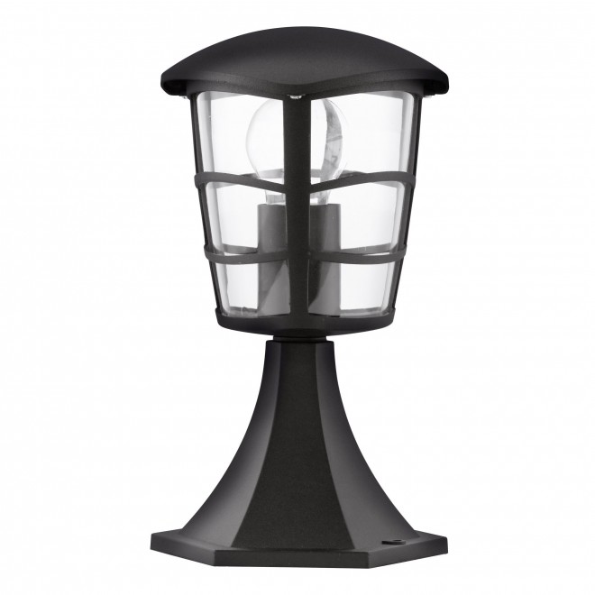 EGLO 93099 | Aloria Eglo podna svjetiljka 30cm 1x E27 IP44 crno, prozirna
